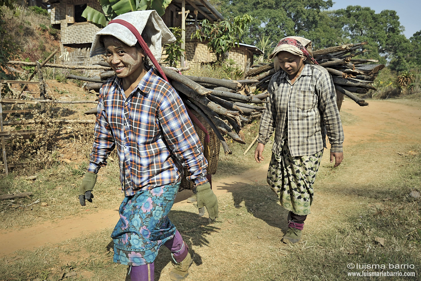 porteadoras birmania myanmar